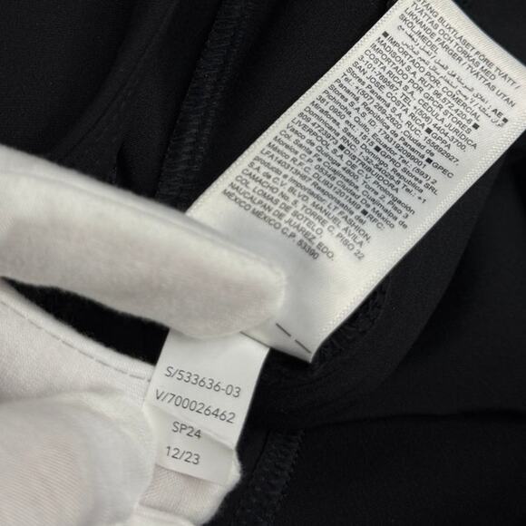 Athleta Petite Endless High Rise Tapered Pants Black size 10P - Picture 6 of 8